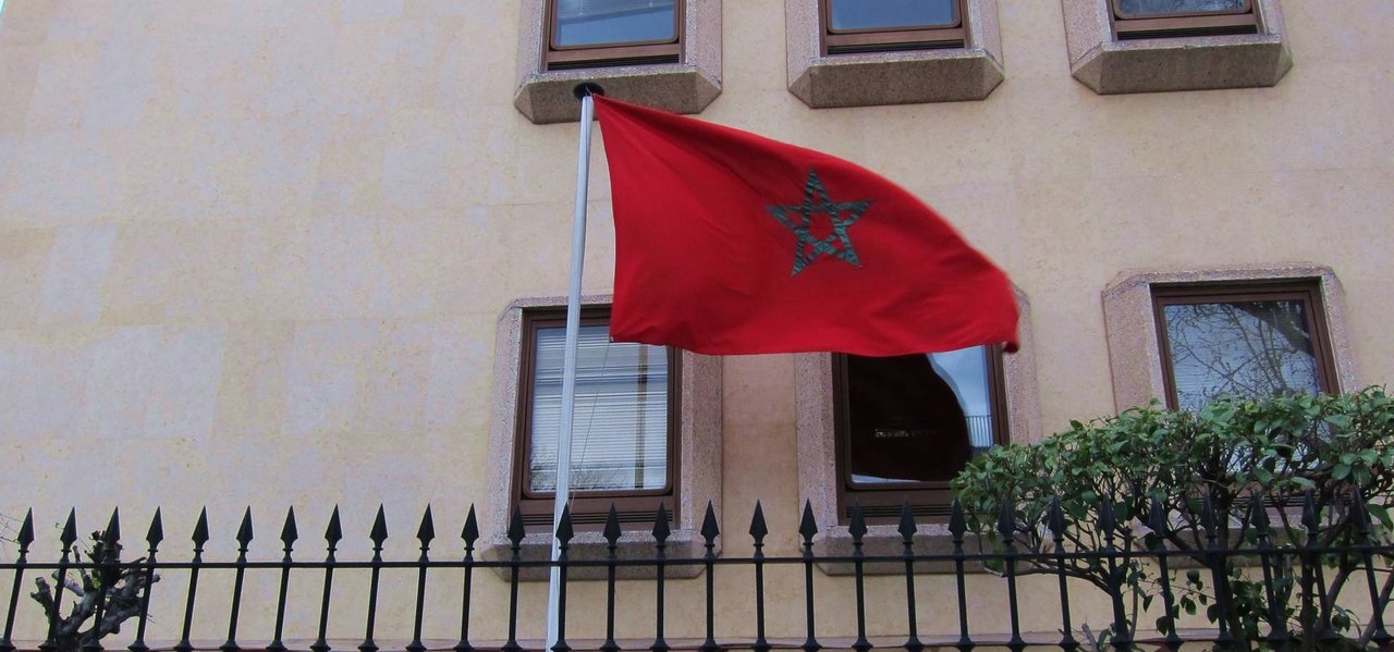 Imagen de archivo de la embajada de Marruecos en Madrid.