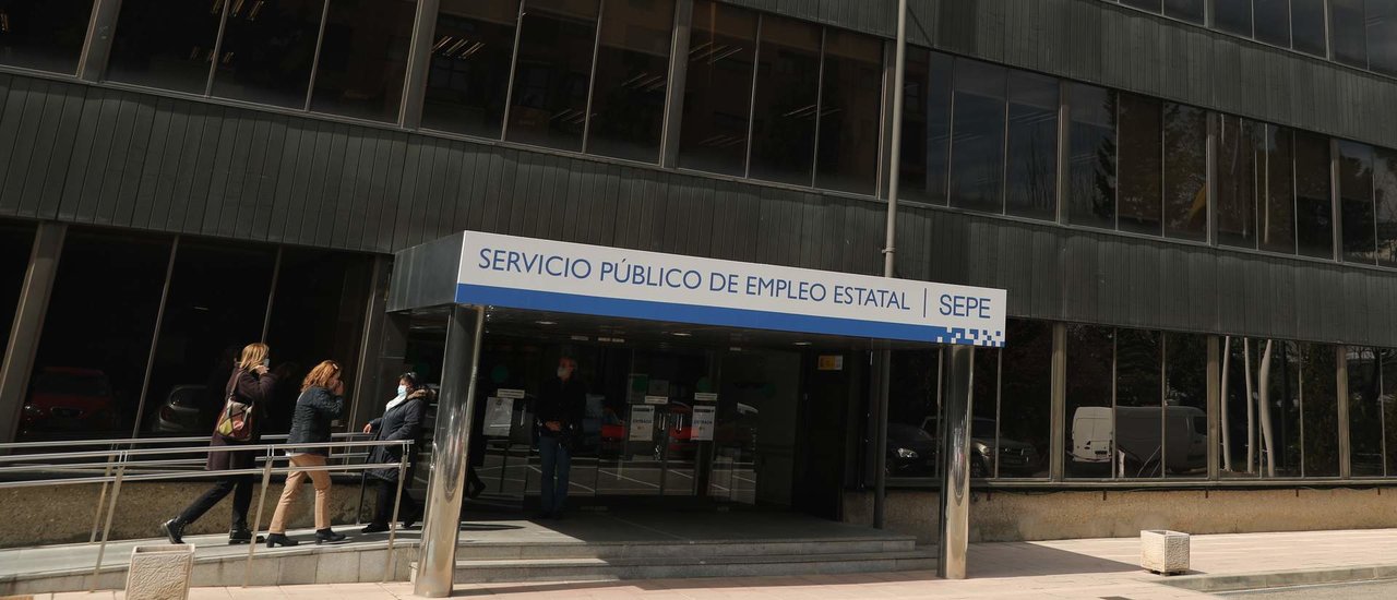 Sede del Servicio Público de Empleo Estatal, SEPE (Foto:  Isabel Infantes / Europa Press).