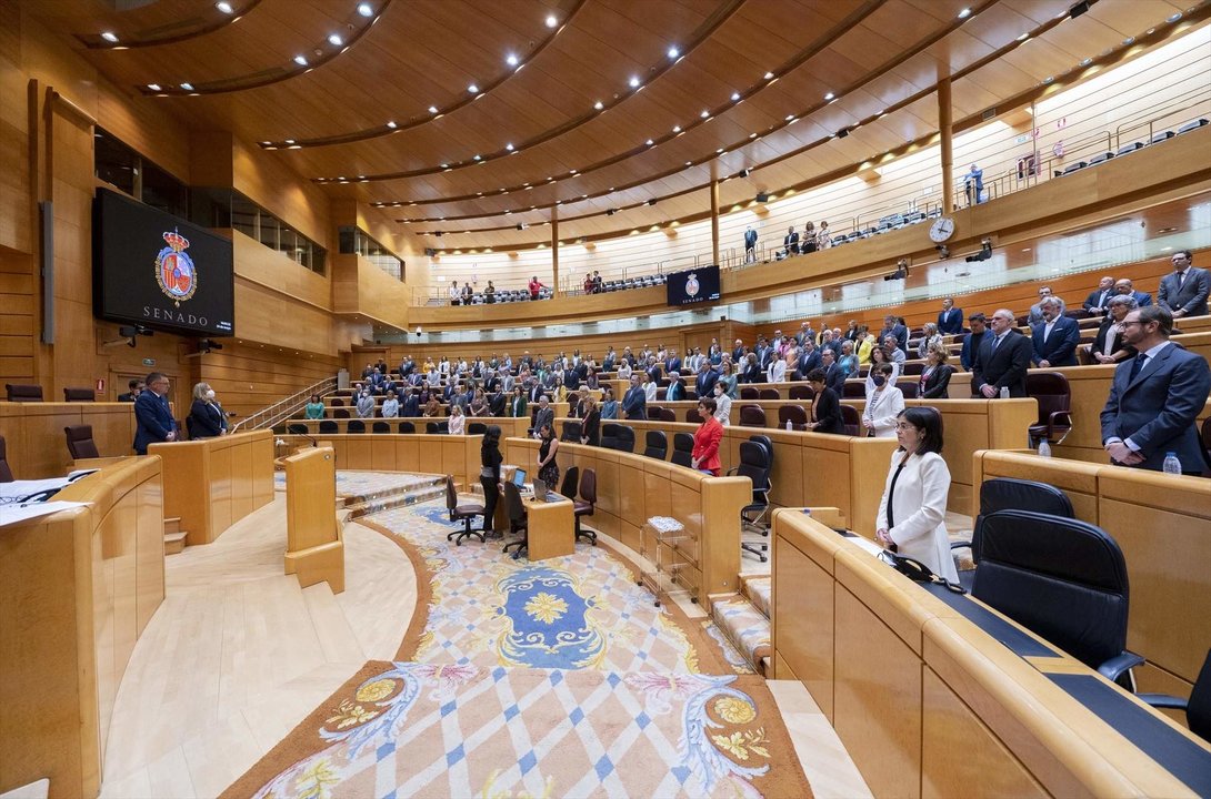 Vista general del Senado en Madrid