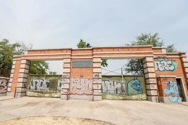 Muro perteneciente a la zona de la ‘Operación Campamento’.