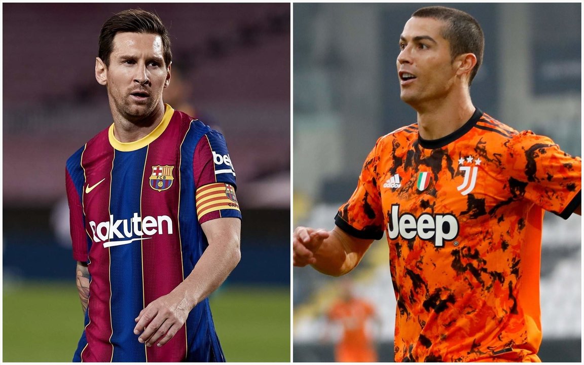 Fuente Europa Press: Lionel Messi y Cristiano Ronaldo