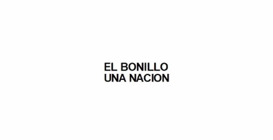 Logo del partido 'El Bonillo una nación'.