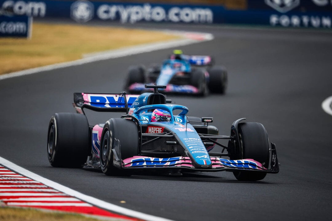 Fernando Alonso con Alpine.