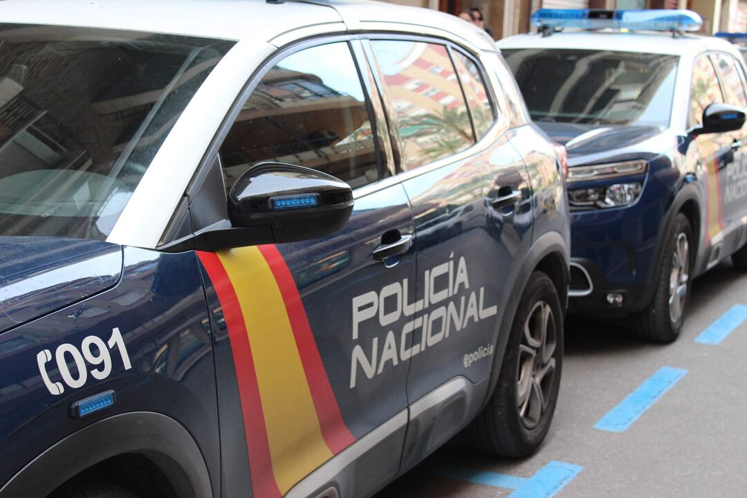 Coche de Polic&iacute;a Nacional.