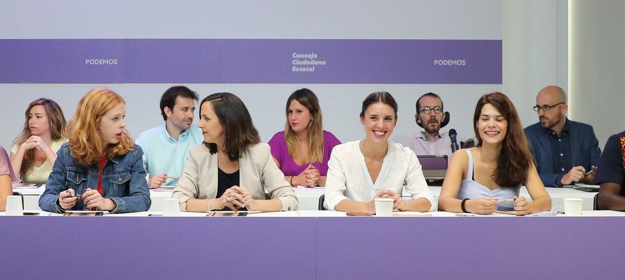 Reunión del Consejo Ciudadano de Podemos (Foto: Marta Fernández / Europa Press).