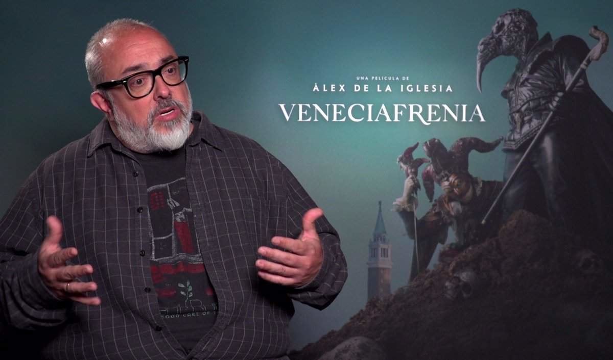 El director de cine de Álex de la Iglesia.