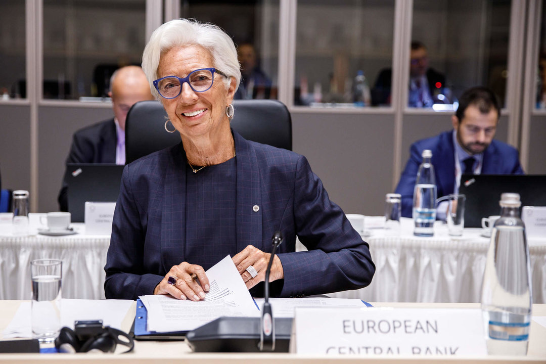 Christine Lagarde, presidenta del Banco Central  Europeo.