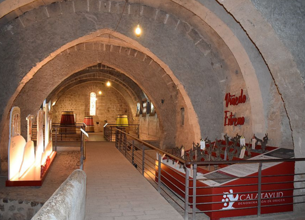 Interior del Monasterio de Piedra.