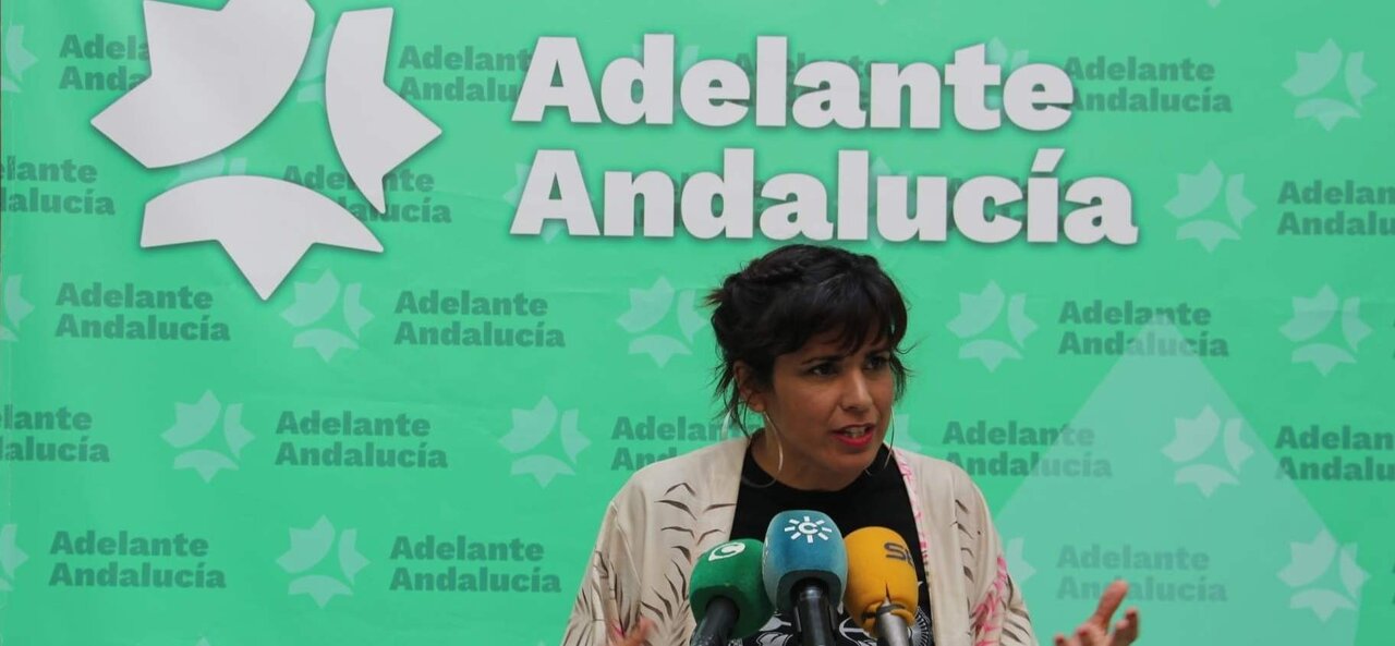 La portavoz de Adelante Andaluc&iacute;a, Teresa Rodr&iacute;guez (Foto: Teresa Rodr&iacute;guez).