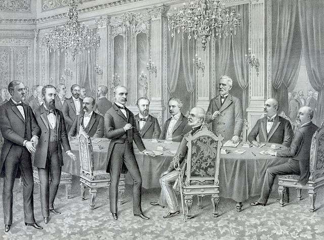 España y Estados Unidos firmaron el Tratado de París. Fuente | Wikipedia.