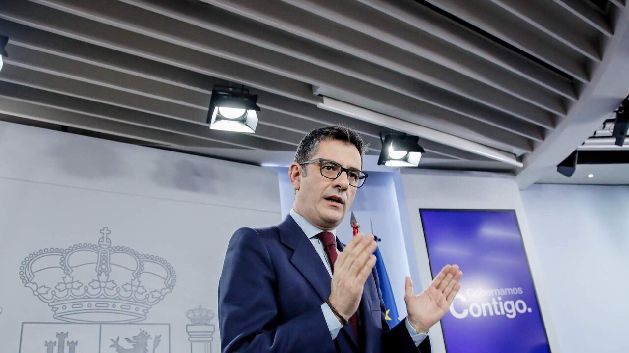 F&eacute;lix Bola&ntilde;os, ministro de la Presidencia.