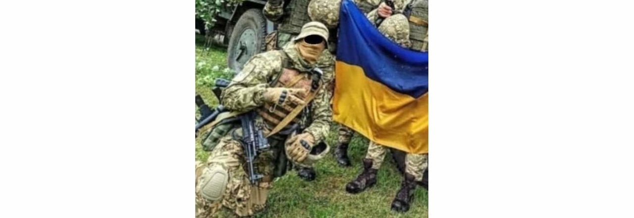 Ex militar español que combate con los ucranianos.