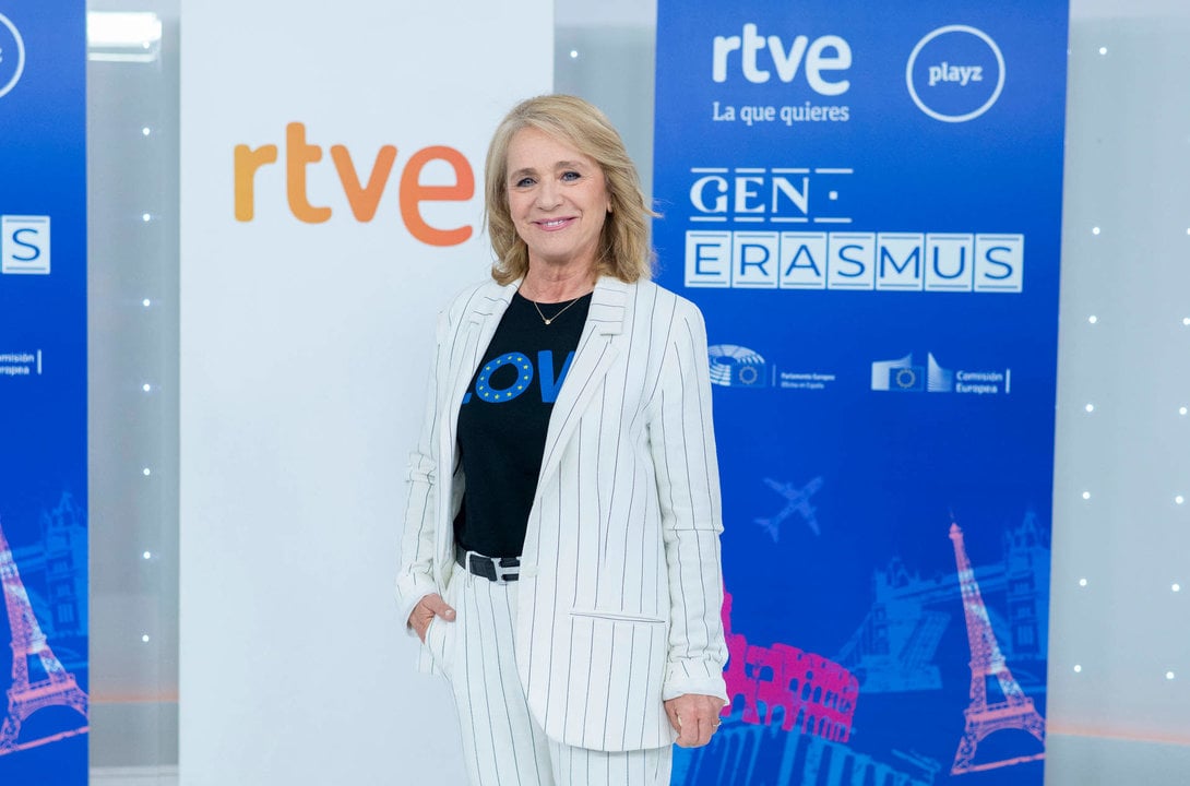 La presidenta del Consejo de Administración de RTVE, Elena Sánchez Caballero.