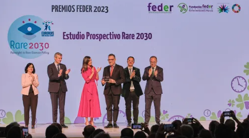 El Proyecto Rare 2030 de EURORDIS, galardonado con en los Premios FEDER 2023