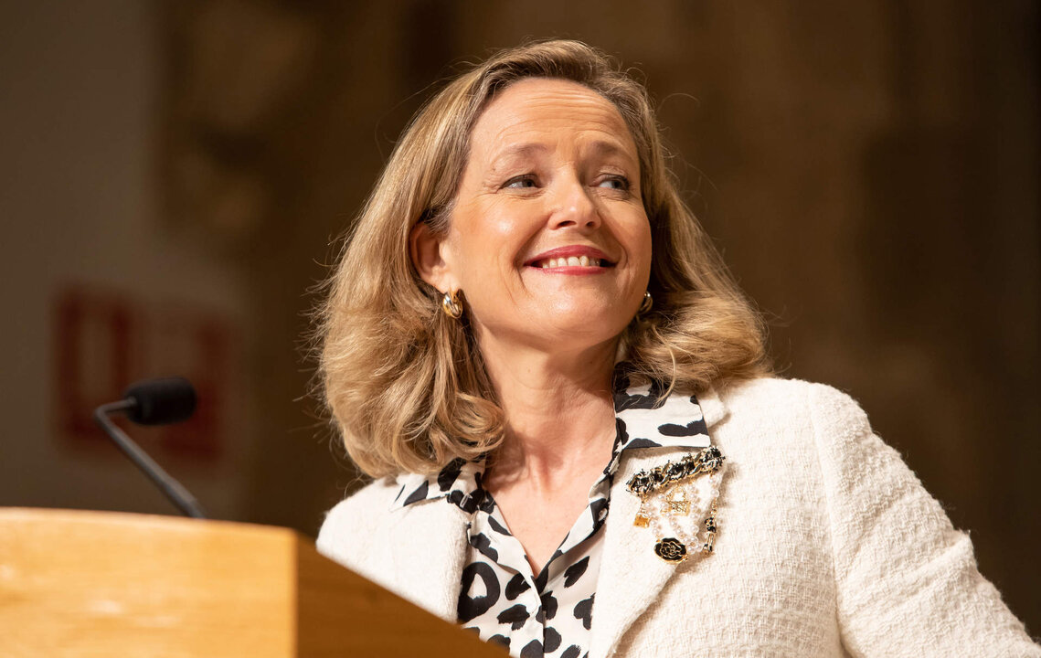 La ministra de Asuntos Econ&oacute;micos y Transformaci&oacute;n Digital, Nadia Calvi&ntilde;o.