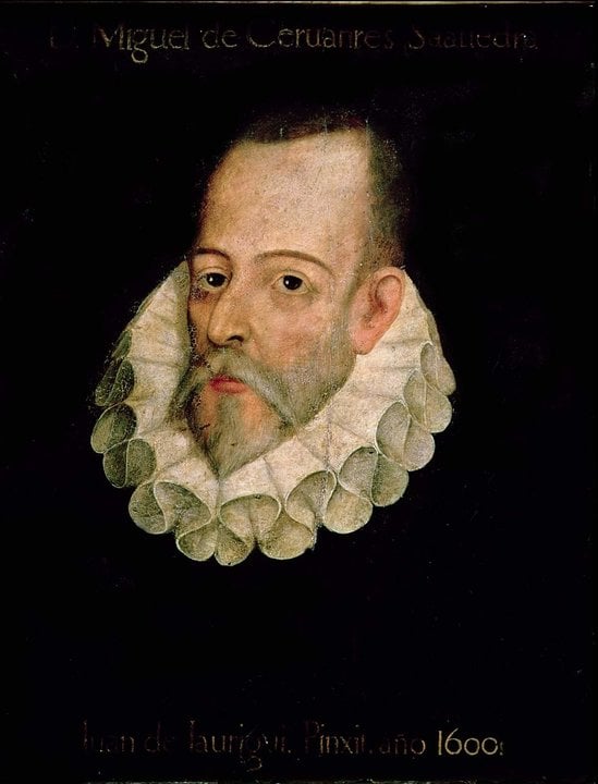 En 1616 fallece Miguel de Cervantes, escritor. Fuente | Wikipedia.