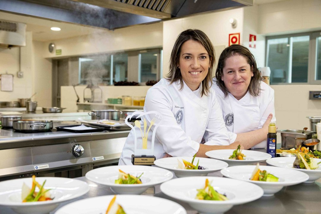 Xandra Luque y Ana Martín, del equipo de Dietas de la Clínica Universidad de Navarra en Madrid.