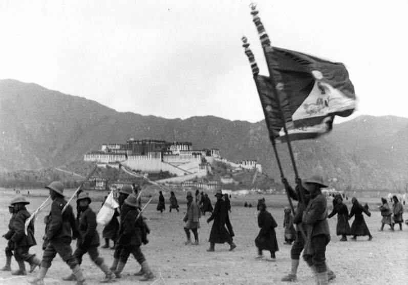 Anexión del Tíbet por la República Popular China. Fuente |Wikipedia