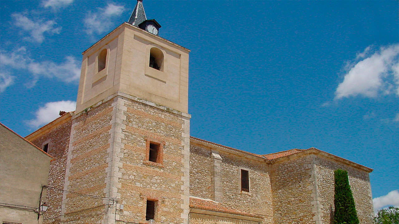 Iglesia en Valdaracete. Fuente |Wikipedia