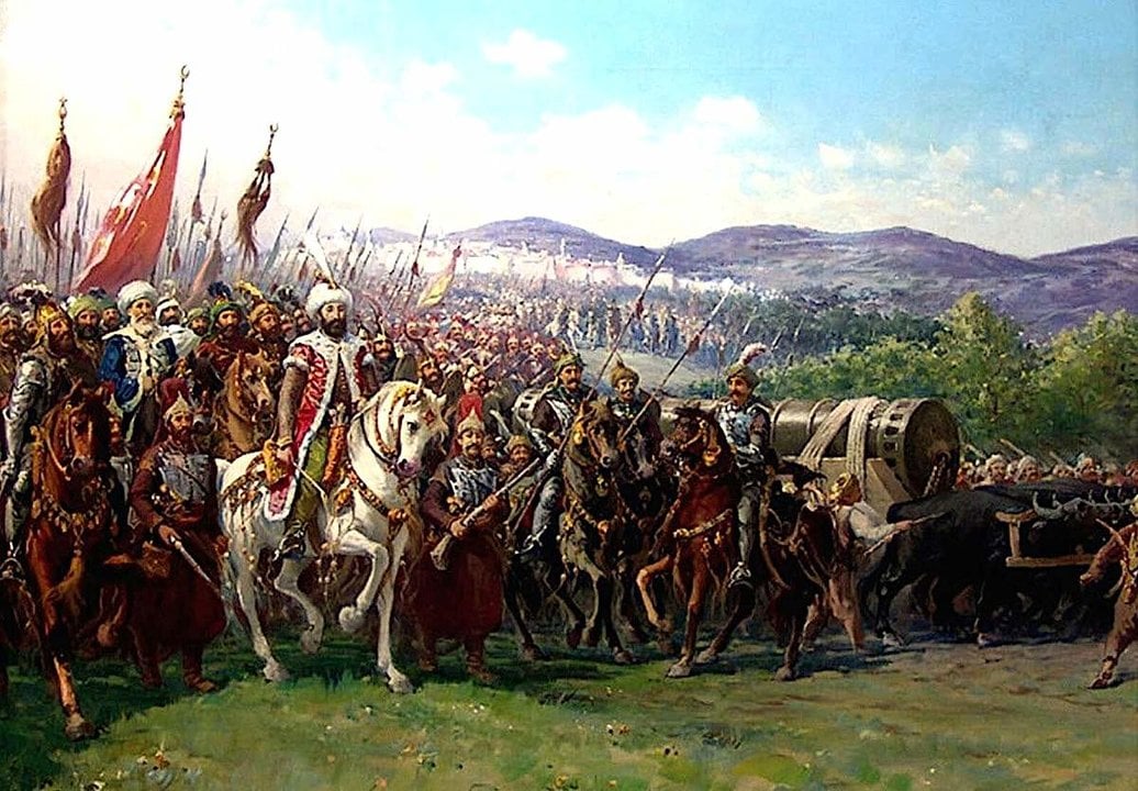 La caída de Constantinopla, por la conquista otomana. Fuente |Wikipedia