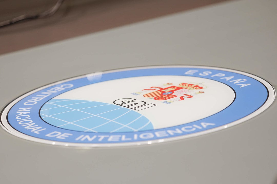 Emblema del Centro Nacional de Inteligencia (Foto: Eduardo Parra / Europa Press).