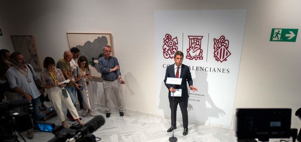 Carlos Mazón, líder de PP en la Comunidad Valenciana (Foto: Jorge Gil / Europa Press).