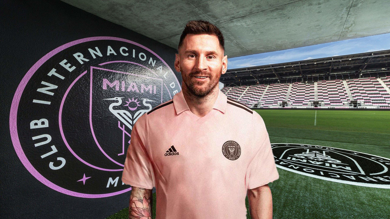 Messi ya luce los colores del Inter Miami