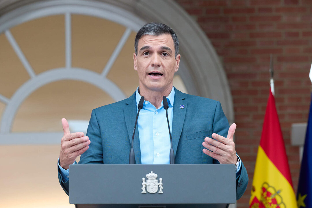 El presidente del Gobierno, Pedro S&aacute;nchez.