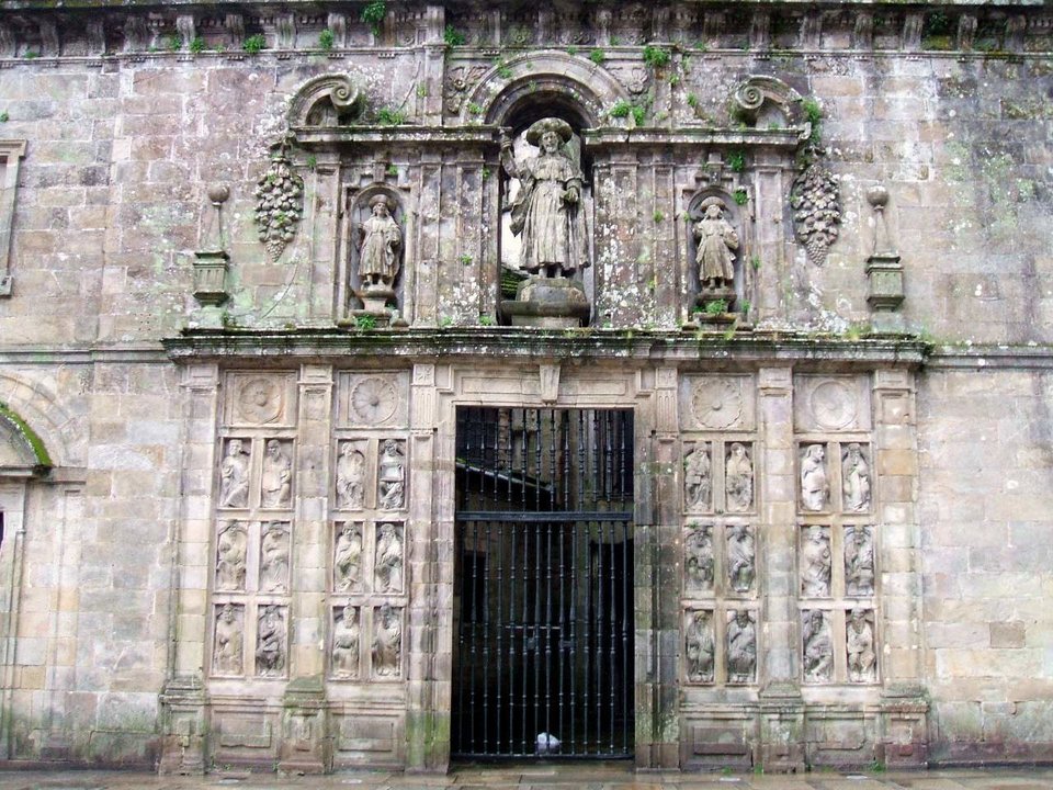 Puerta Santa de la Catedral de Santiago de Compostela.