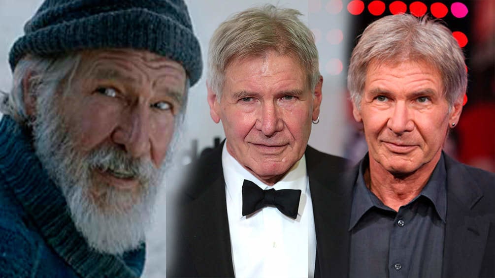 El cambio de Harrison Ford: Antes y después.