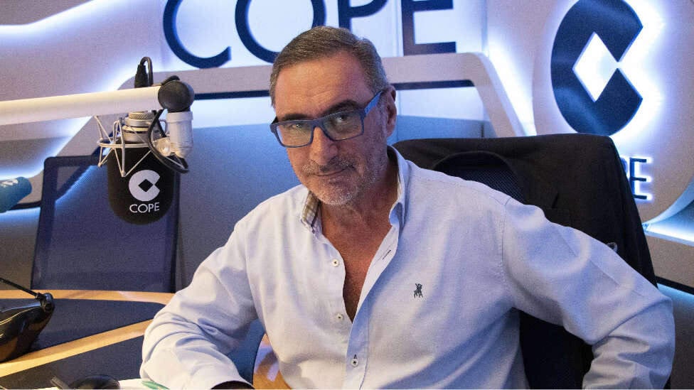El locutor Carlos Herrera.