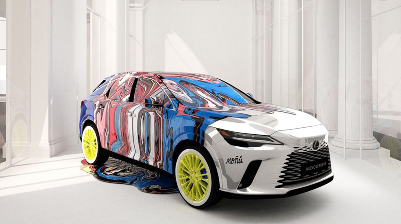 El proyecto "Kumano Kodo" de José Moñú, ganador de la VI edición del concurso de diseño lexus art car.