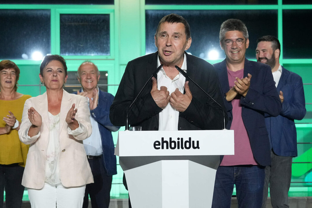 Arnaldo Otegi hace valoraci&oacute;n de las elecciones