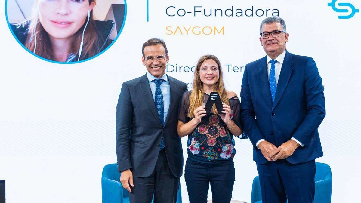 Guinda a la navarra Elena Moreno Senosiain gana el ‘Premio A Mujer Profesional Autónoma’ de CaixaBank a la mejor emprendedora de España