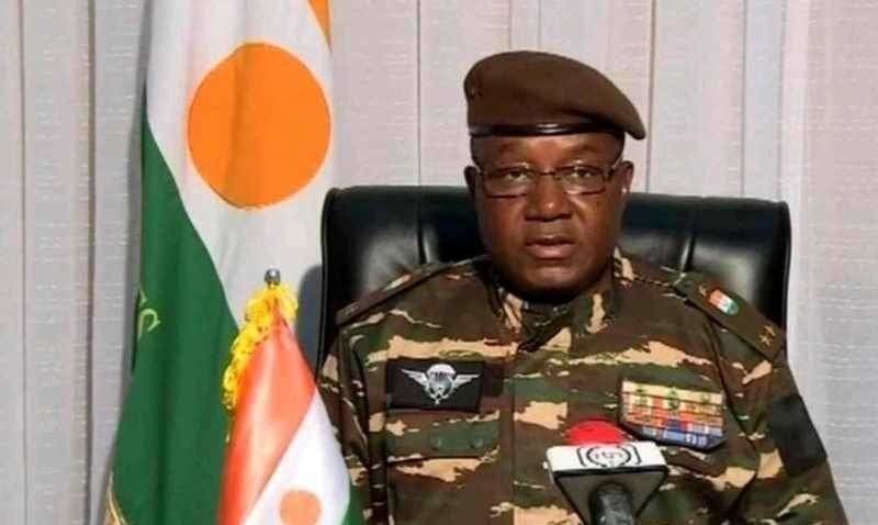 El general nigerino Abdourahmane Tchiani, jefe de la junta militar.