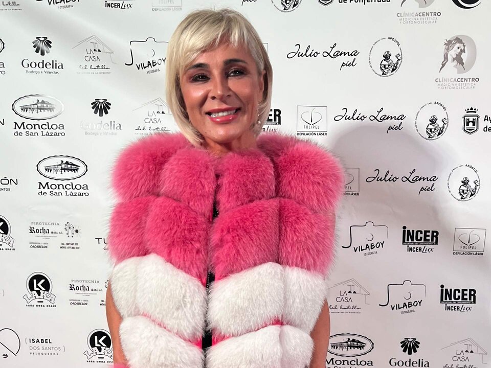 Ana Mar&iacute;a Ald&oacute;n posa en photocall, a 10 de septiembre de 2023, en Ponferrada (Espa&ntilde;a).
FAMOSOS;DESFILE;HIJAS;BODA;MODA
Europa Press Reportajes / Europa Press
10/9/2023
