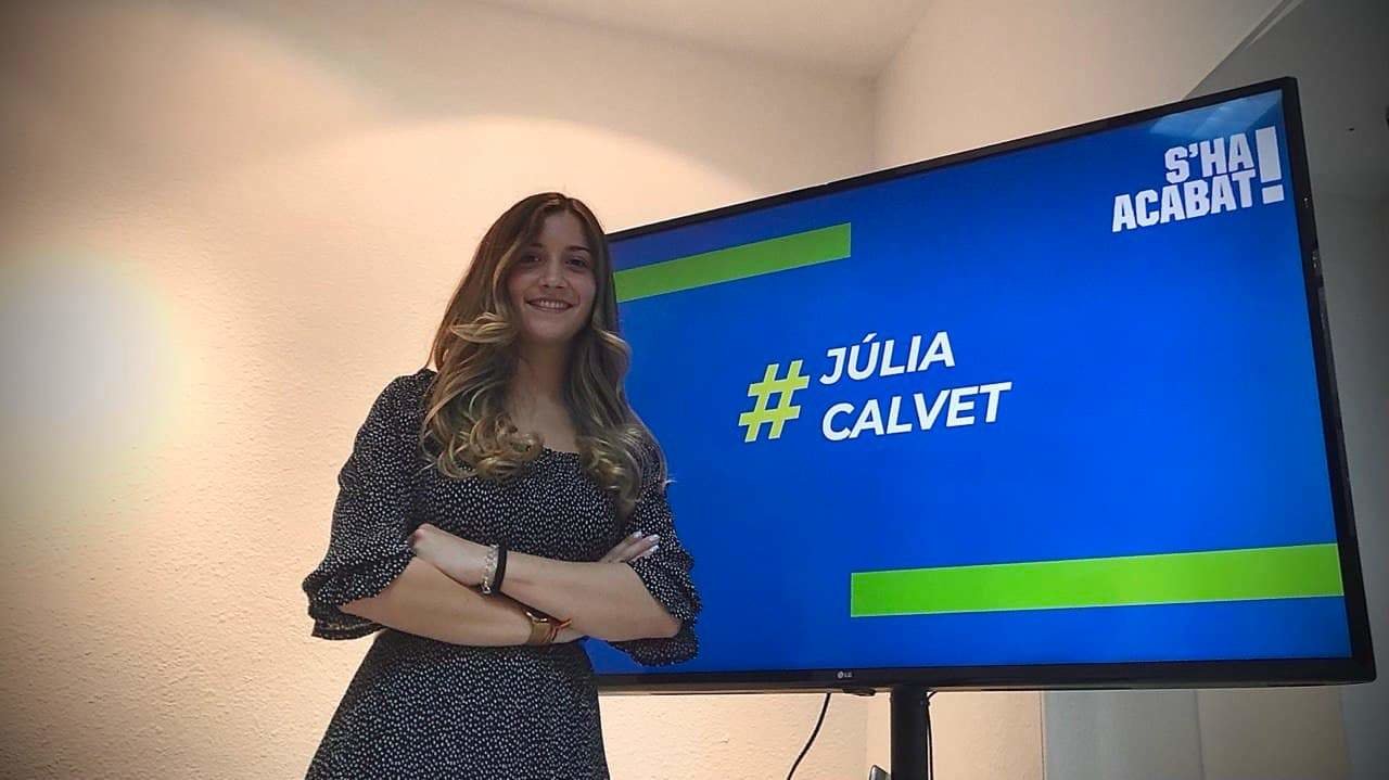 Júlia Calvet, elegida presidenta de S’ha Acabat!