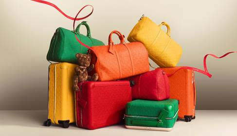 Así es la nueva colección de Louis Vuitton: La colección Colormanía celebra el Arte de Viajar en los vibrantes tonos del arcoíris