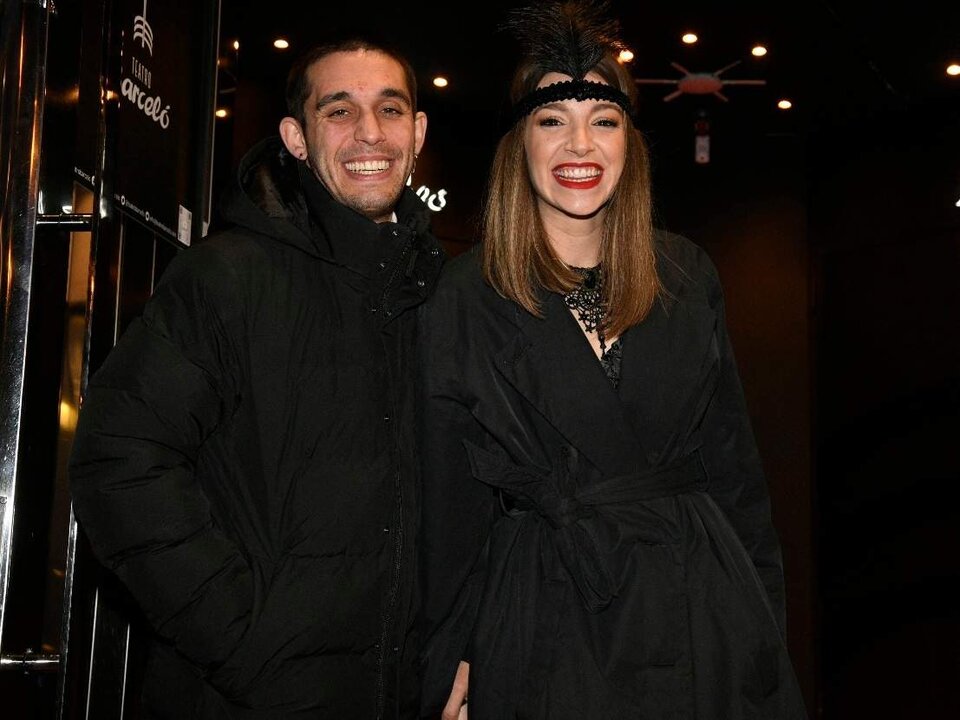 V&iacute;ctor El&iacute;as y Ana Guerra asisten a la fiesta de cumplea&ntilde;os ambientada en el musical Moulin Rouge que se celebra en el Teatro Barcel&oacute; para celebrar los 55 a&ntilde;os del cantante Alejandro Sanz, a 19 de diciembre de 2023, en Madrid (Espa&ntilde;a)
FIESTA;CUMPLEA&Ntilde;OS;GENTE
Jos&eacute; Oliva / Europa Press
19/12/2023