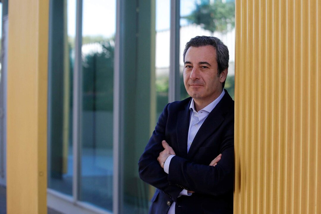 18/12/2023. Alfredo Jim&eacute;nez-Millas en las oficinas de Vocento. Madrid. Firma: VIRGINIA CARRASCO/Colpisa