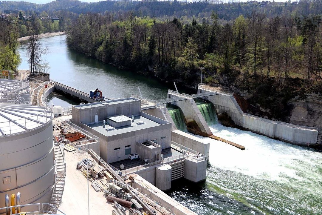 Imagen de una Central hidroeléctrica