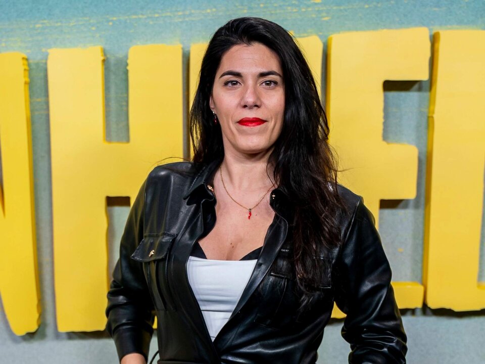Patricia Galv&aacute;n posa durante el photocall de la serie &lsquo;Sin huellas&rsquo; en cines Callao, a 16 de marzo de 2023, en Madrid (Espa&ntilde;a). &lsquo;Sin huellas&rsquo; es una serie de comedia llena de acci&oacute;n, que sigue la historia de Desi y Cata, dos j&oacute;venes que trabajan como limpiadoras hasta que un d&iacute;a, sin previo aviso, las echan de su trabajo y aceptan limpiar la mansi&oacute;n de los Rosell&oacute;, una de las familias m&aacute;s poderosas de Alicante.