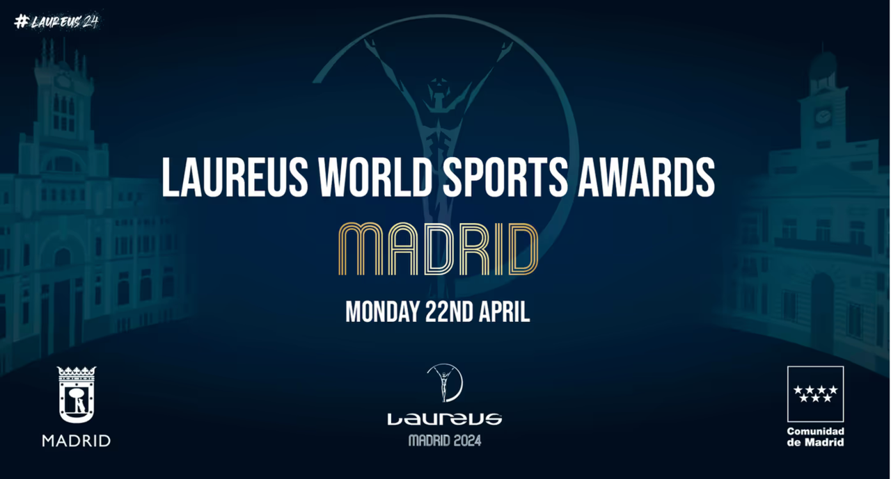 Guinda a Madrid por acoger la gala de los Premios Laureus por primera vez