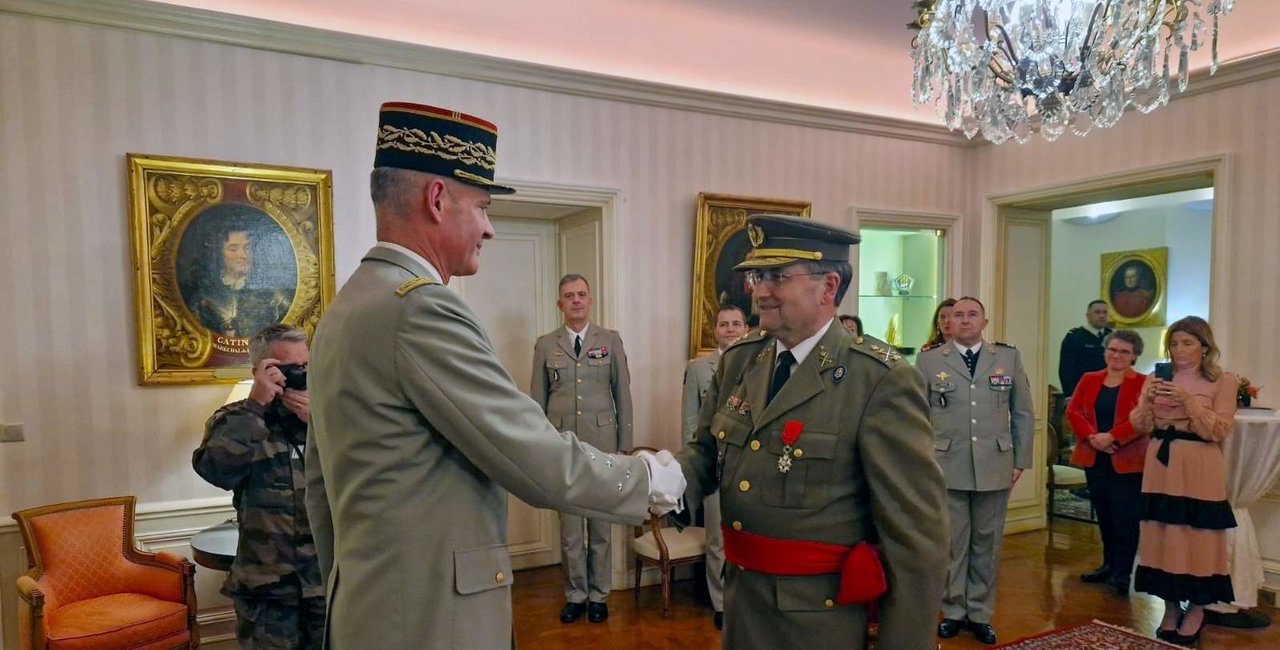 El JEME recibe la Legión de Honor de Francia (Foto: Ejército de Tierra).