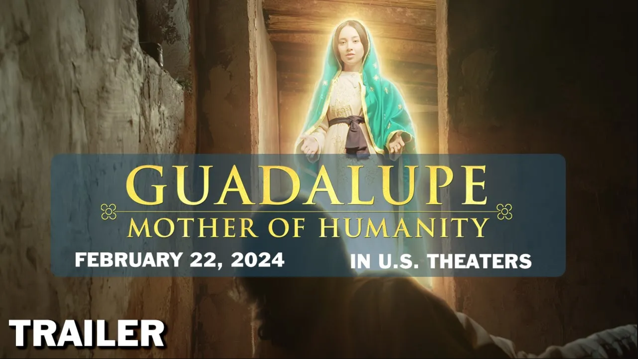 Cartel de la película: "Guadalupe, Madre de la Humanidad"