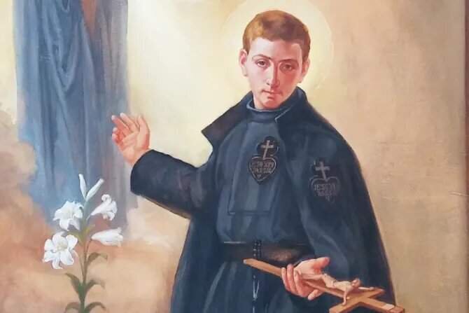 Hoy se celebra la fiesta de San Gabriel de la Dolorosa, cl&eacute;rigo pasionista