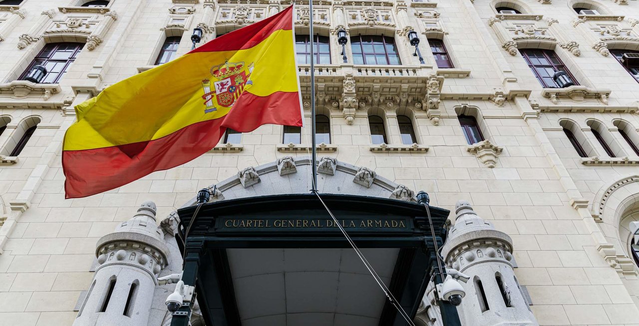 Cuartel General de la Armada, en Madrid (Foto: Carlos Luján / Europa Press).