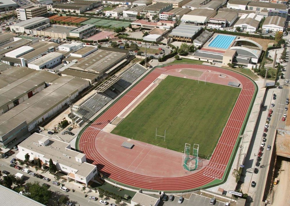 Vista aérea del Centro de Tecnificación Deportiva de Baleares (CTEIB). CAIB