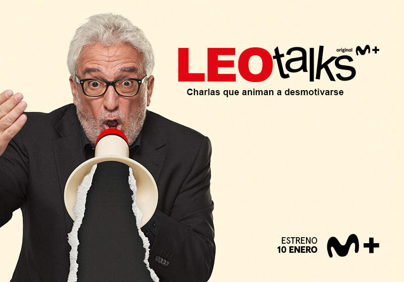 Leo Talks. Fotograf&iacute;a: Movistar Plus+.
