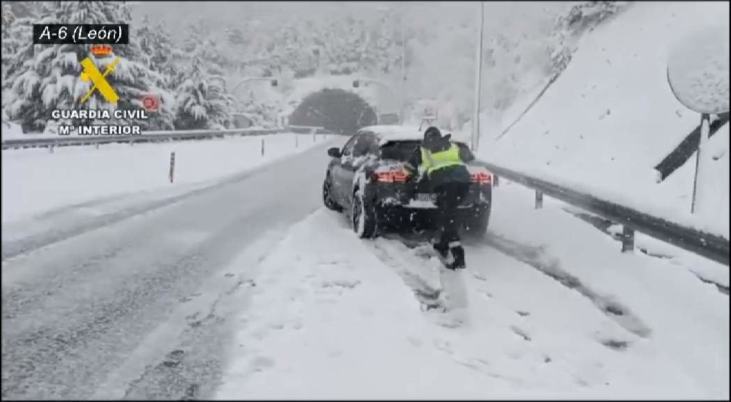 España bajo el azote de un nuevo temporal: nevadas, lluvias y
